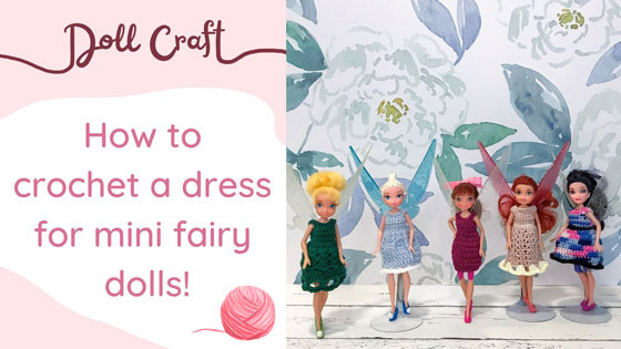 Crocheted Dresses For Fairy Dolls  Pixie Dust Dolls
