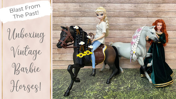 Blast From The Past: Unboxing Vintage Barbie Horses! — Pixie Dust Dolls